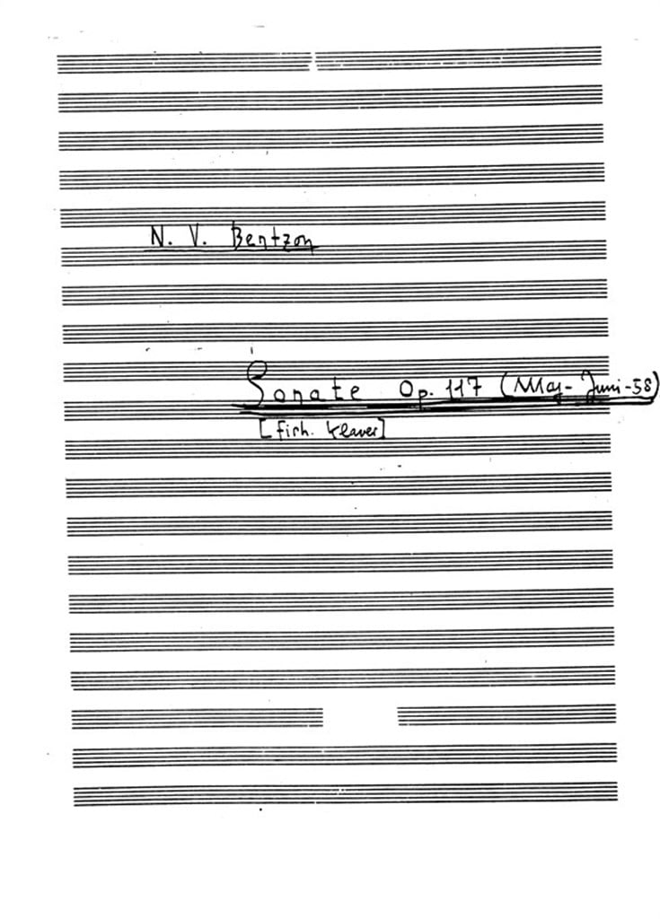 Sonate Op. 117